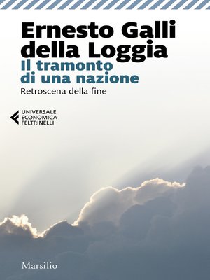 cover image of Il tramonto di una nazione